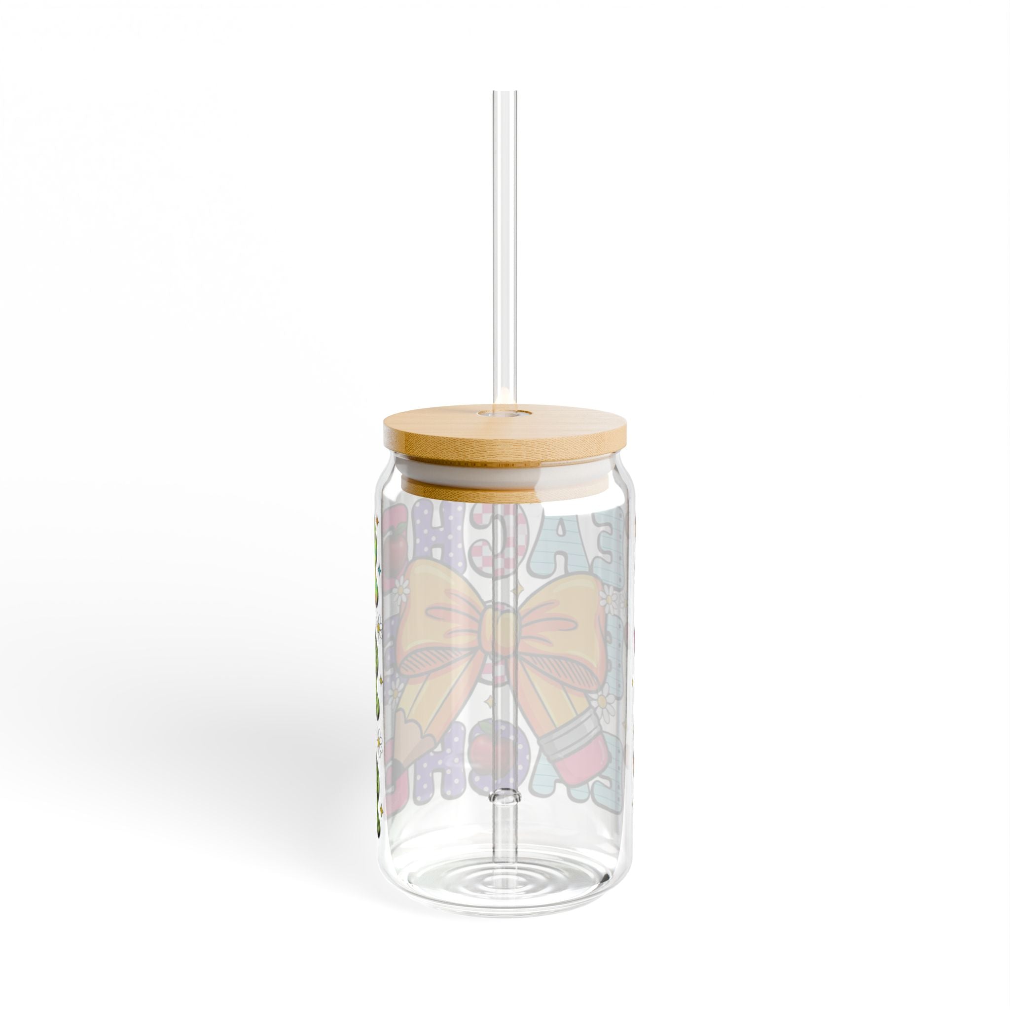 Teacher Sipper Glass, 16oz