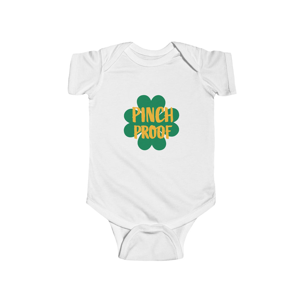 Pinch proof onesie