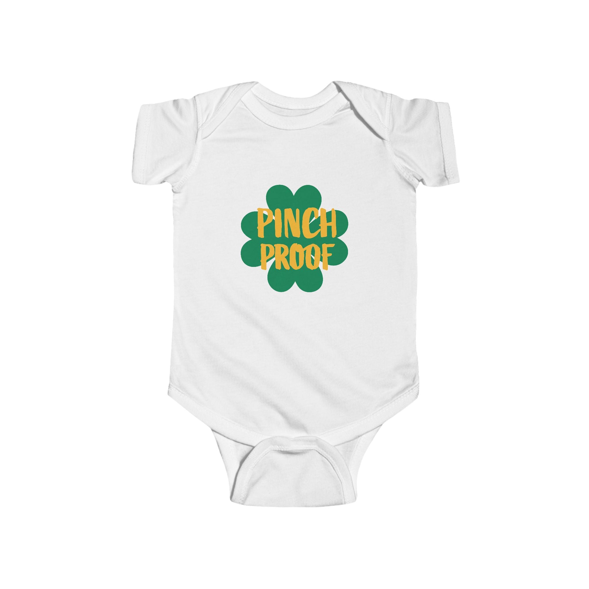 Pinch proof onesie