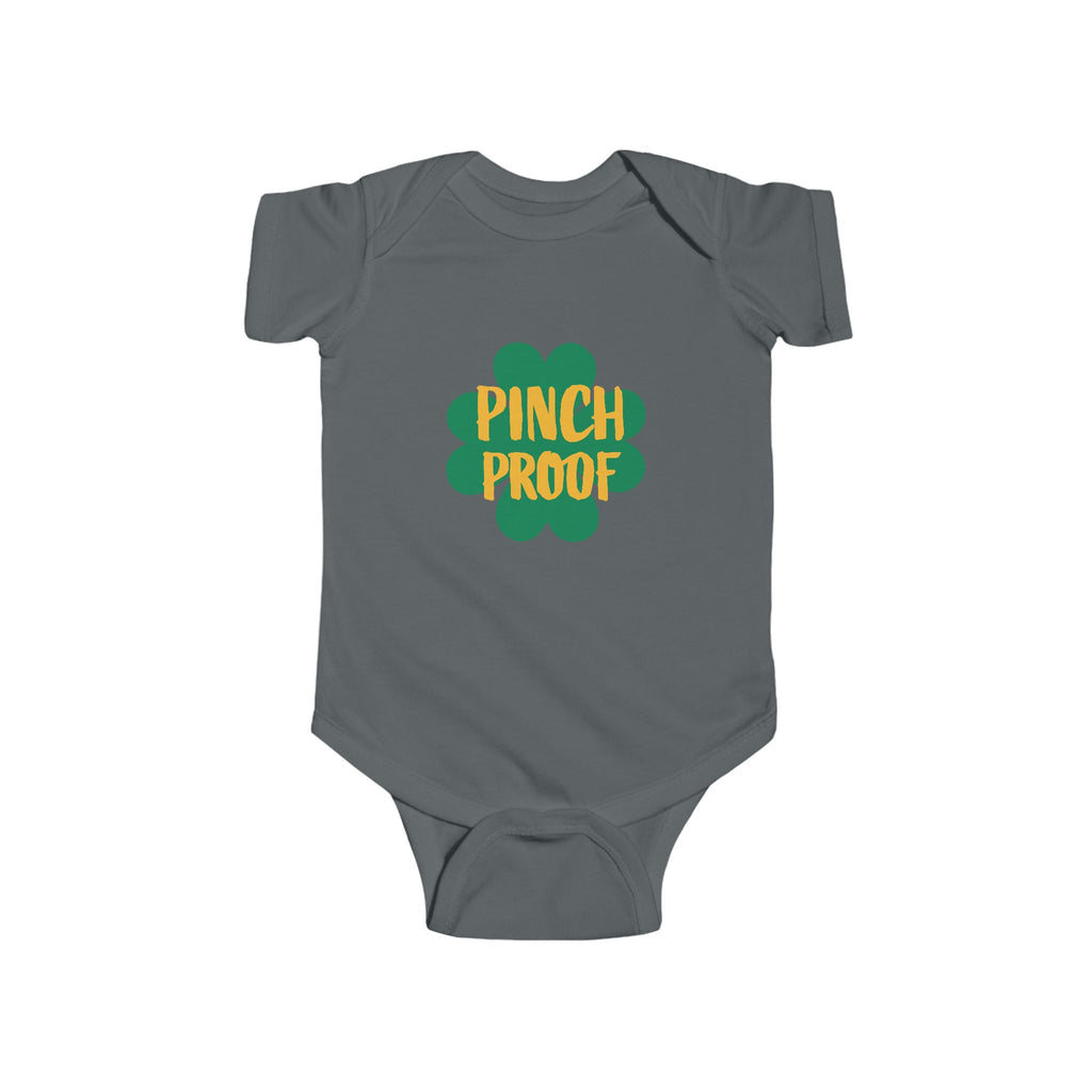 Pinch proof onesie
