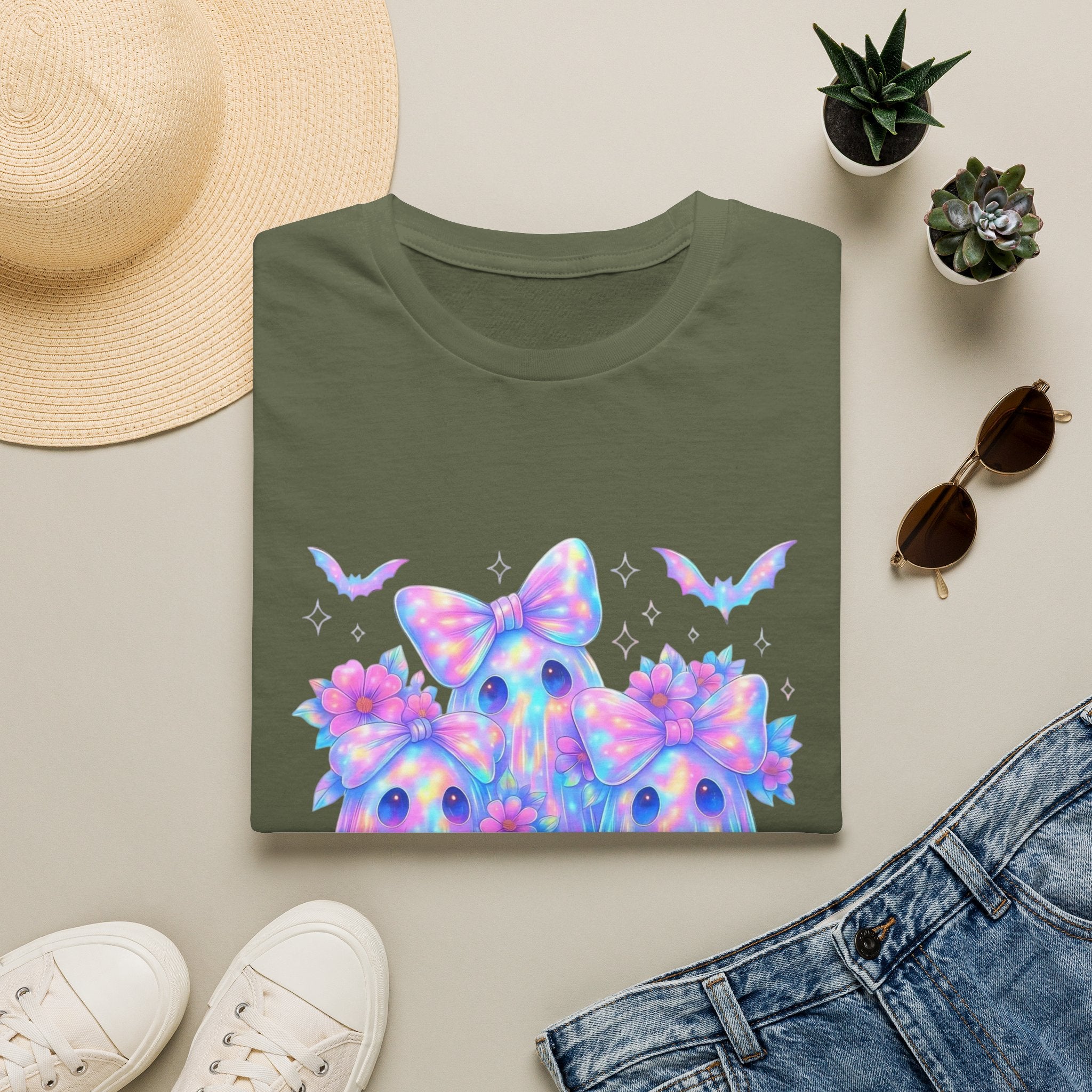 Ghost holographic tee
