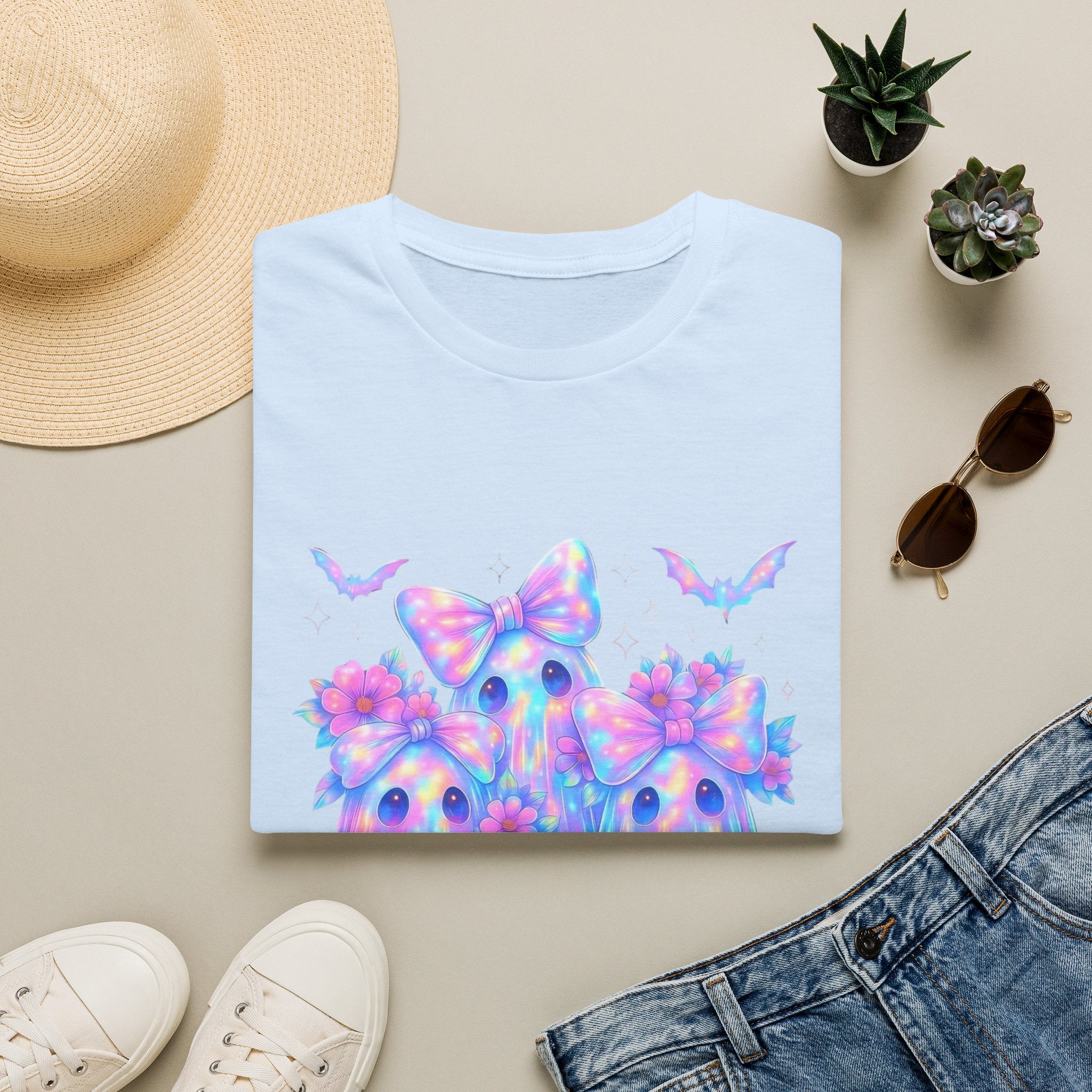 Ghost holographic tee