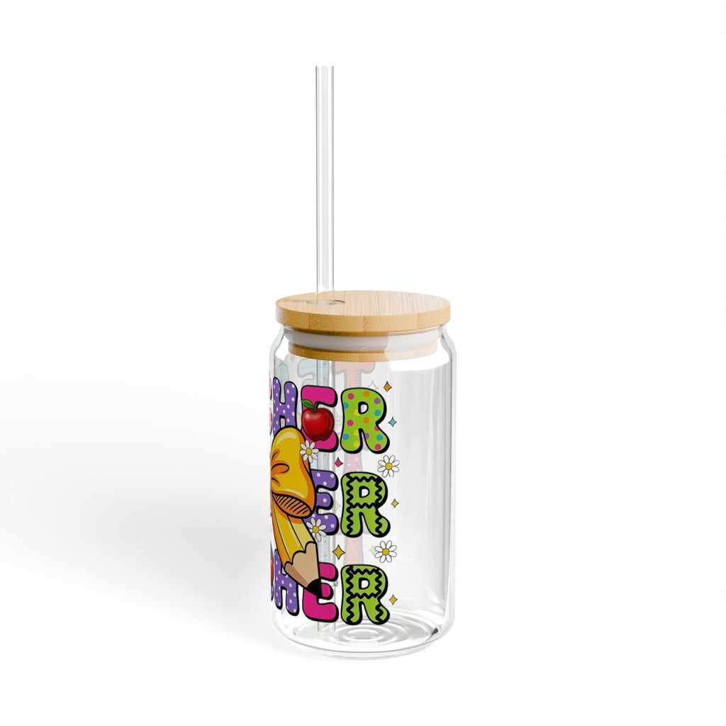 Teacher Sipper Glass, 16oz