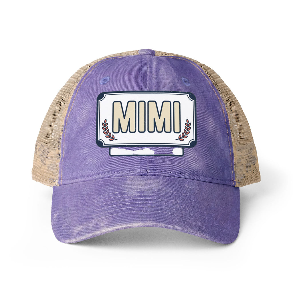 Women's Washed Mesh-Back Cap