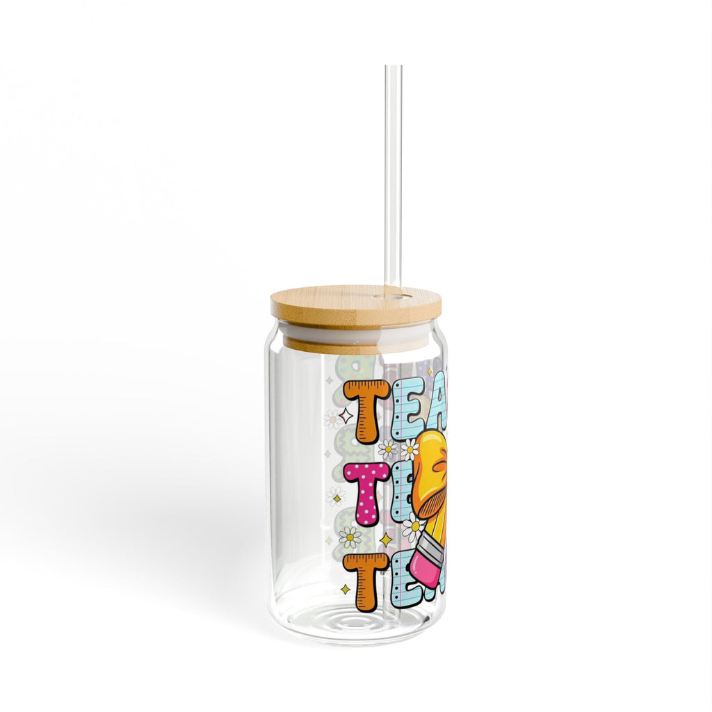 Teacher Sipper Glass, 16oz