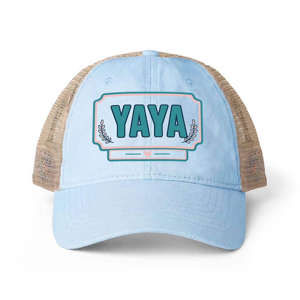 Women's Washed Mesh-Back Cap