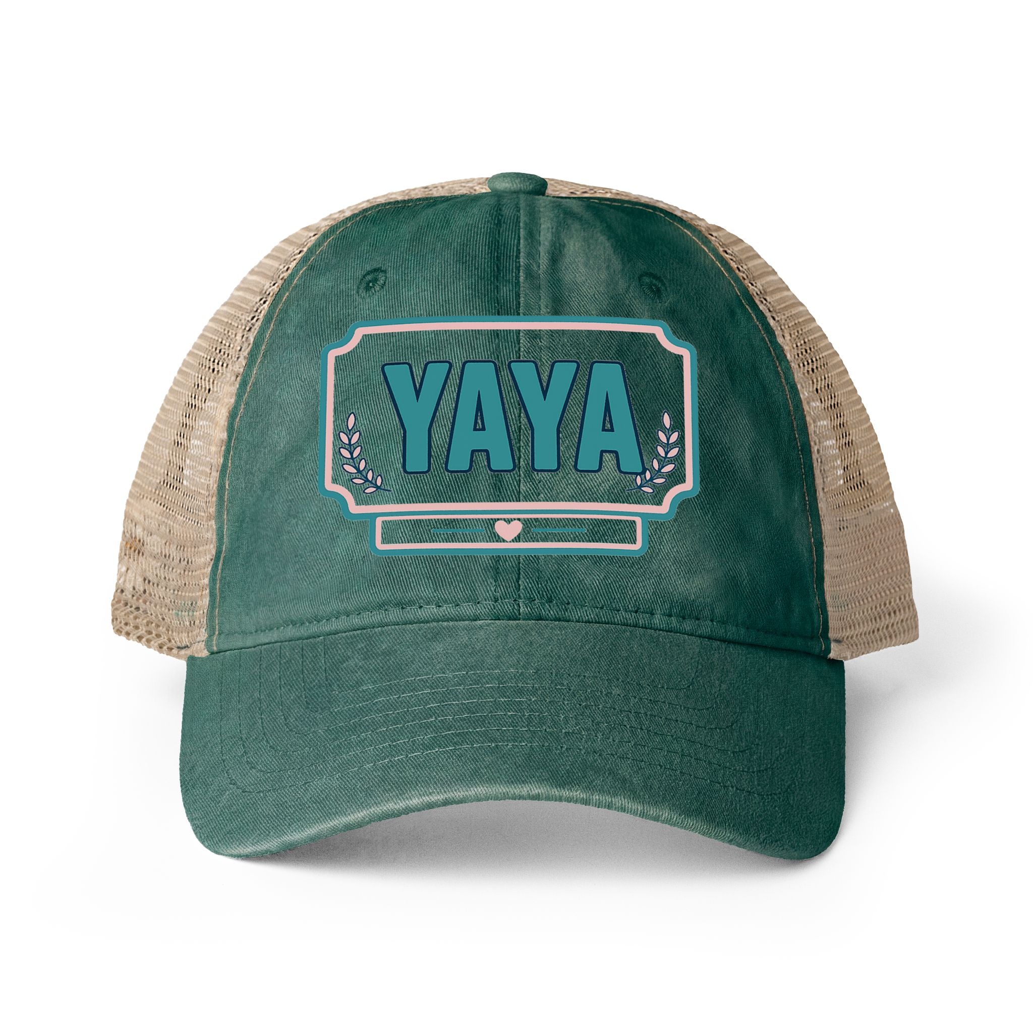 Women's Washed Mesh-Back Cap