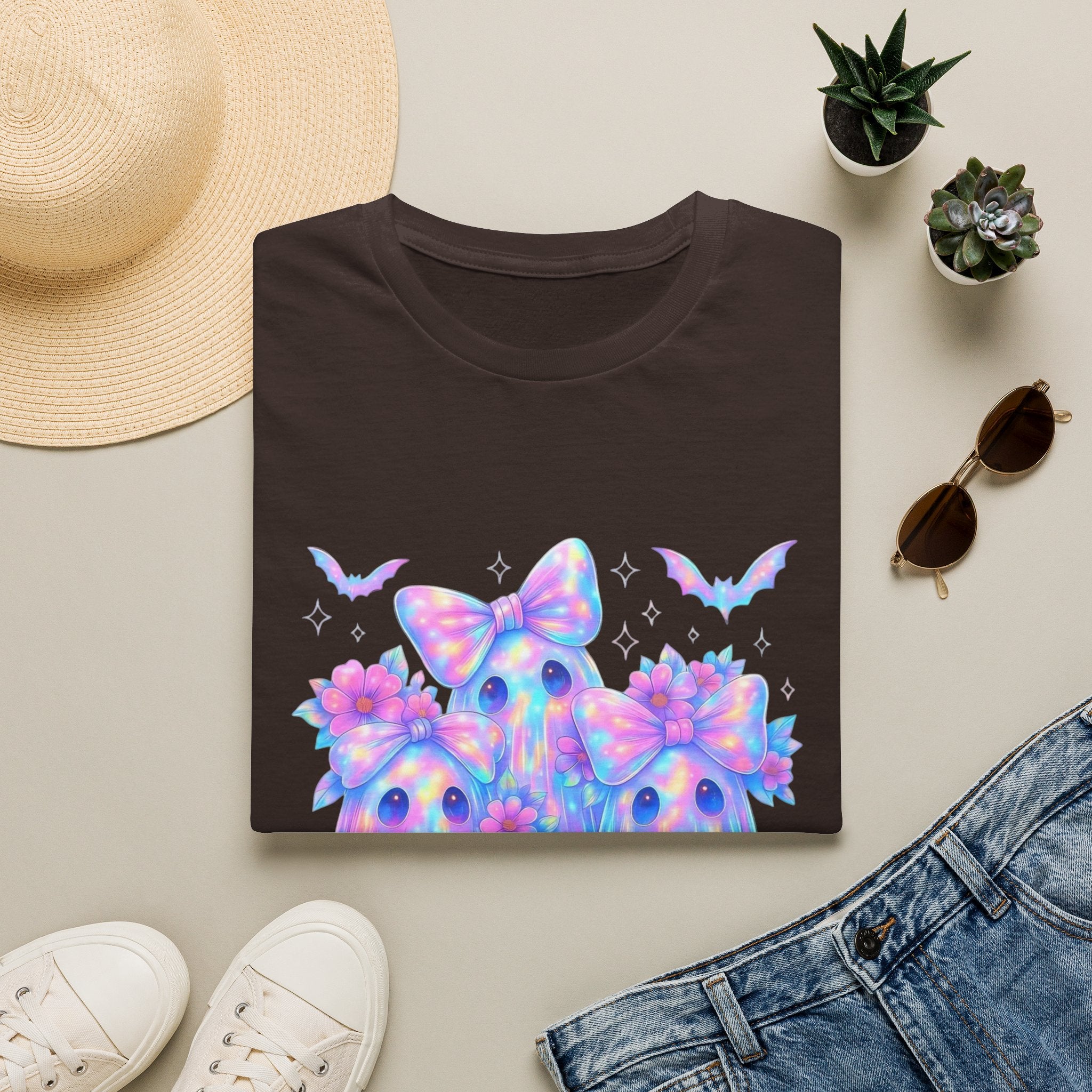 Ghost holographic tee
