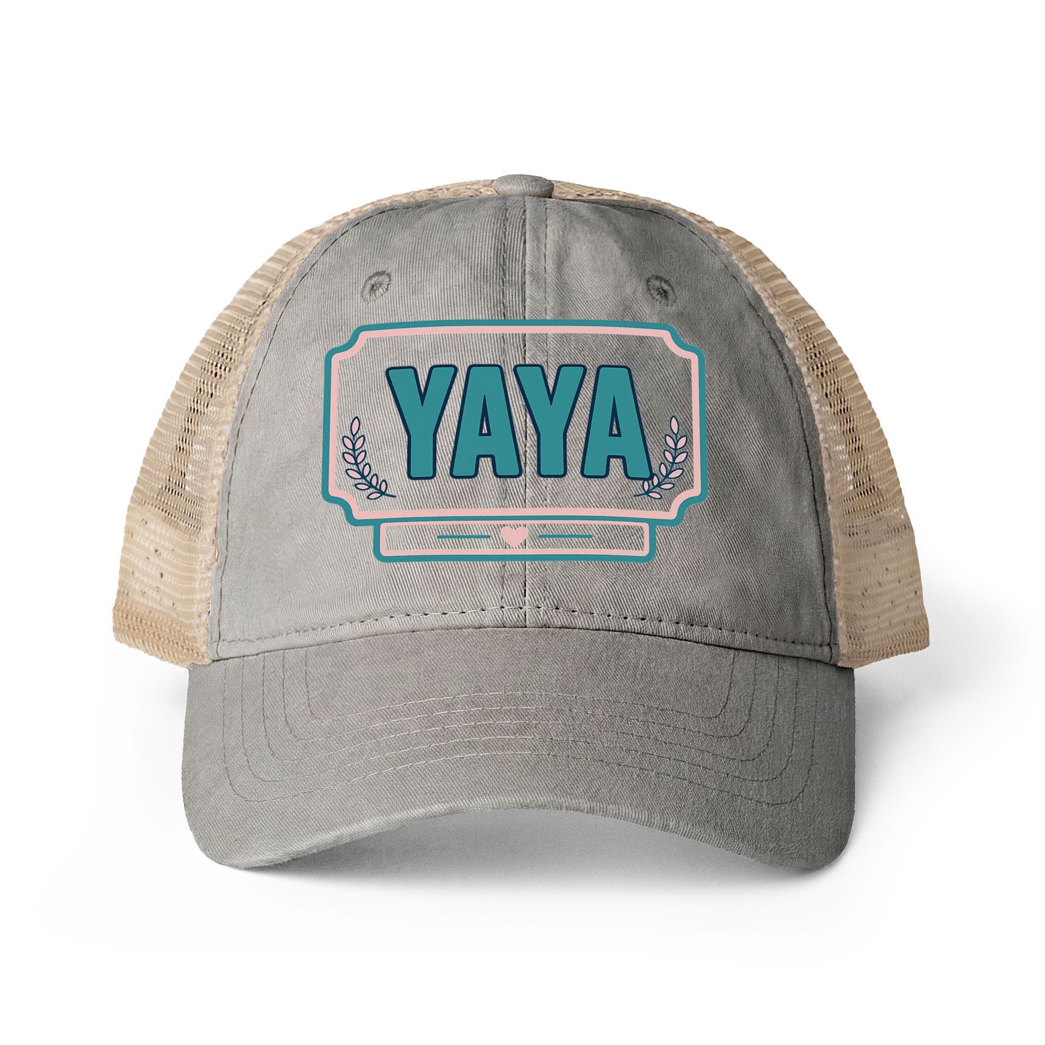 Women's Washed Mesh-Back Cap