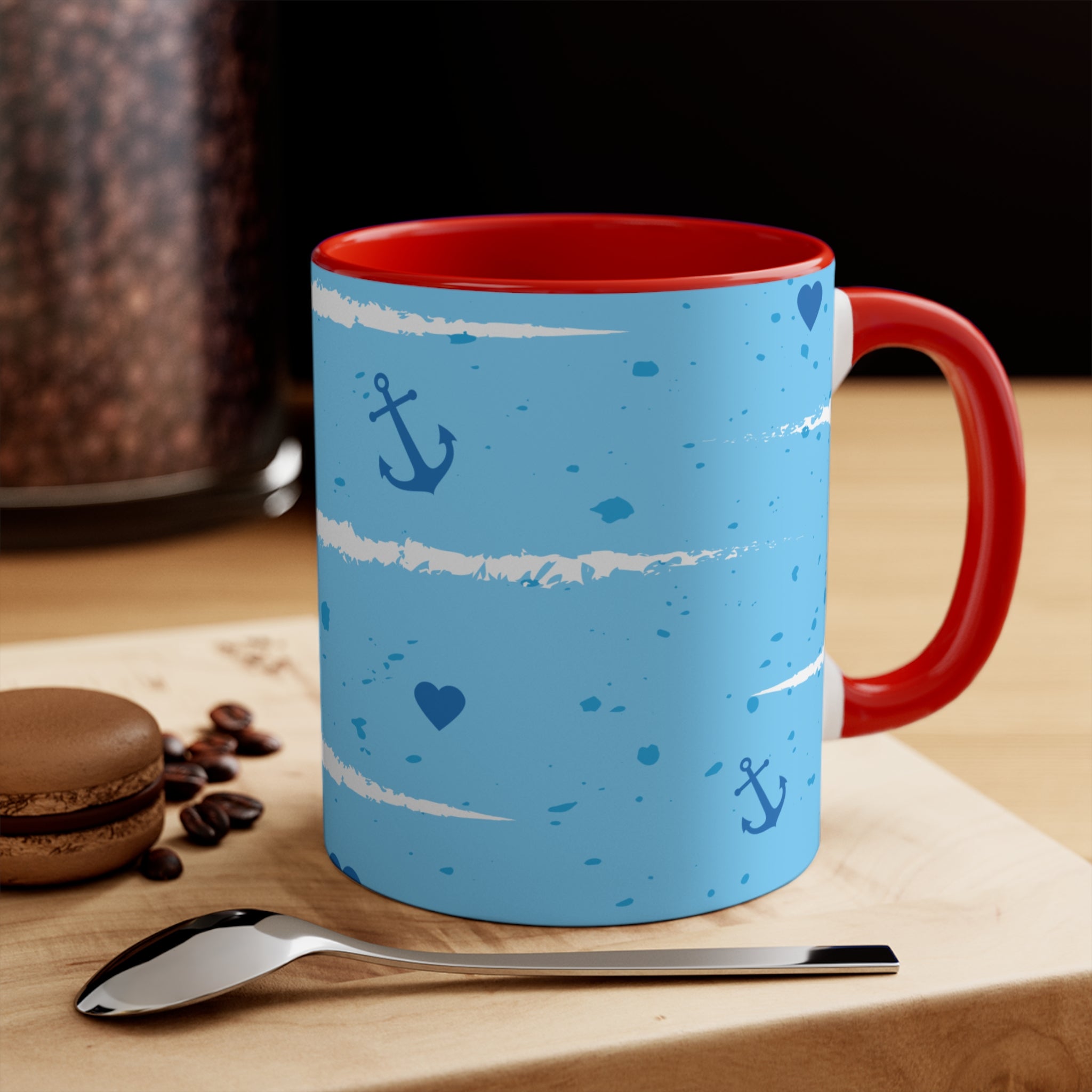 Colorful Accent Mugs, 11oz