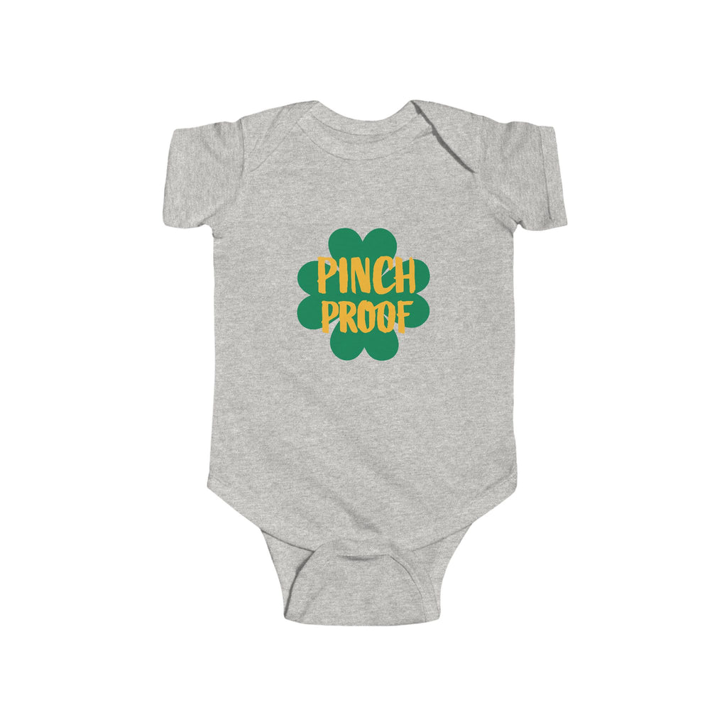 Pinch proof onesie