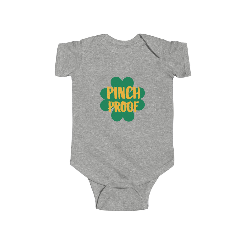 Pinch proof onesie